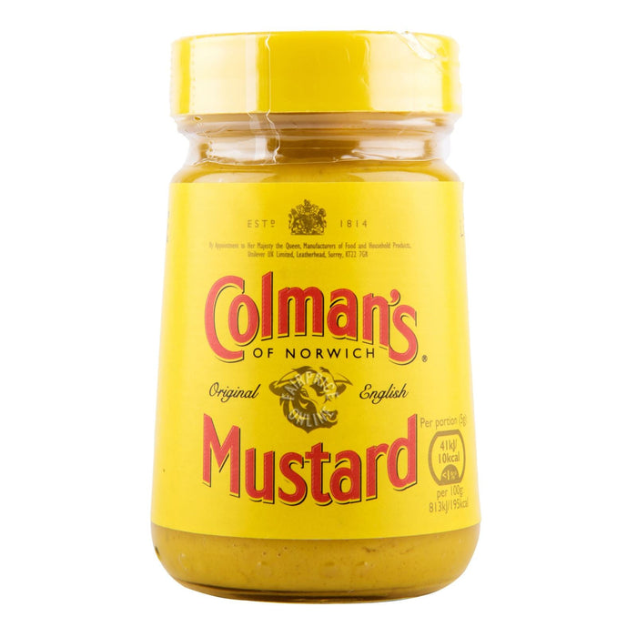 Colman's Original English Mustard 100g - BB 30/10/22