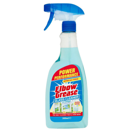 Elbow Grease Glass Cleaner with Vinegar 500ml - myShop.co.uk
