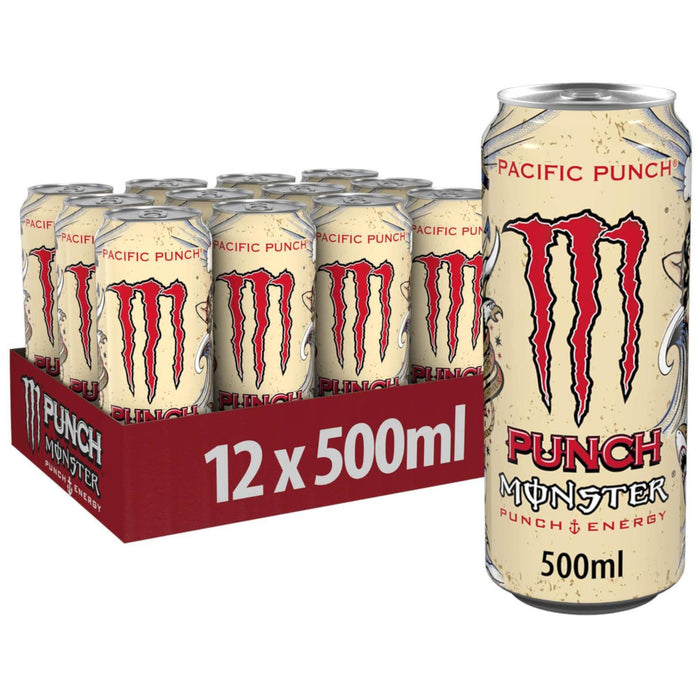 Monster Energy Drink Juiced Pacific Punch 500ml (Box of 12)