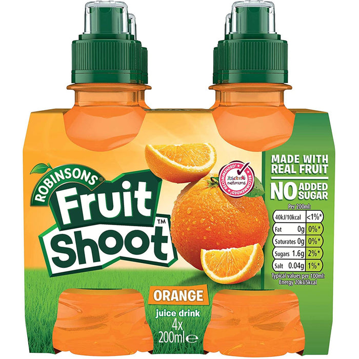 Robinsons Fruit Shoot Orange Juice 200ml (Box of 24)