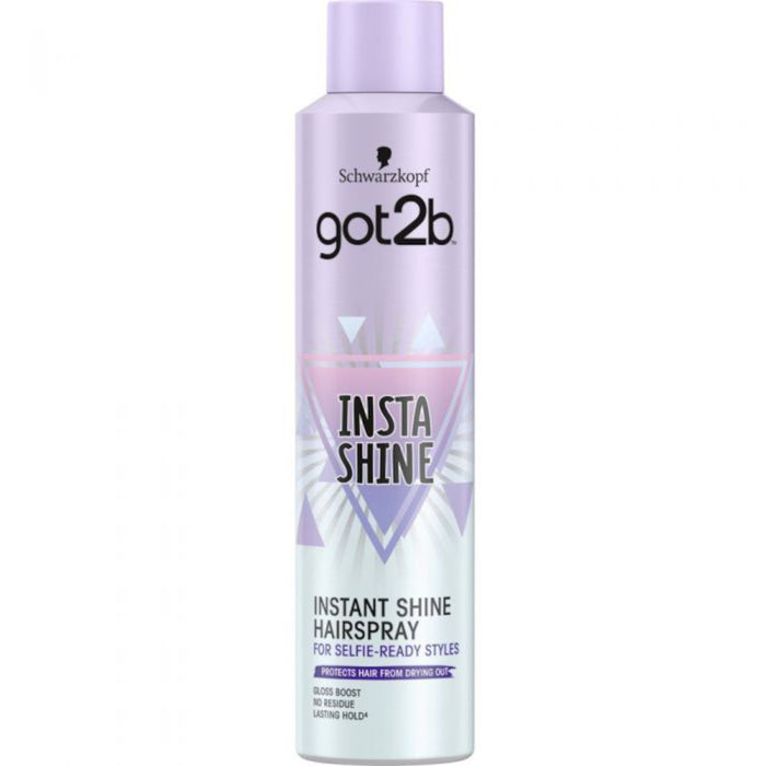 Schwarzkopf Got2B Instashine Instant Shine Hairspray 300ml
