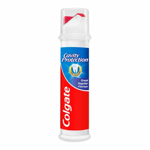 Colgate Cavity Protection Toothpaste Regular Flavour with Pump 100ml - myShop.co.uk