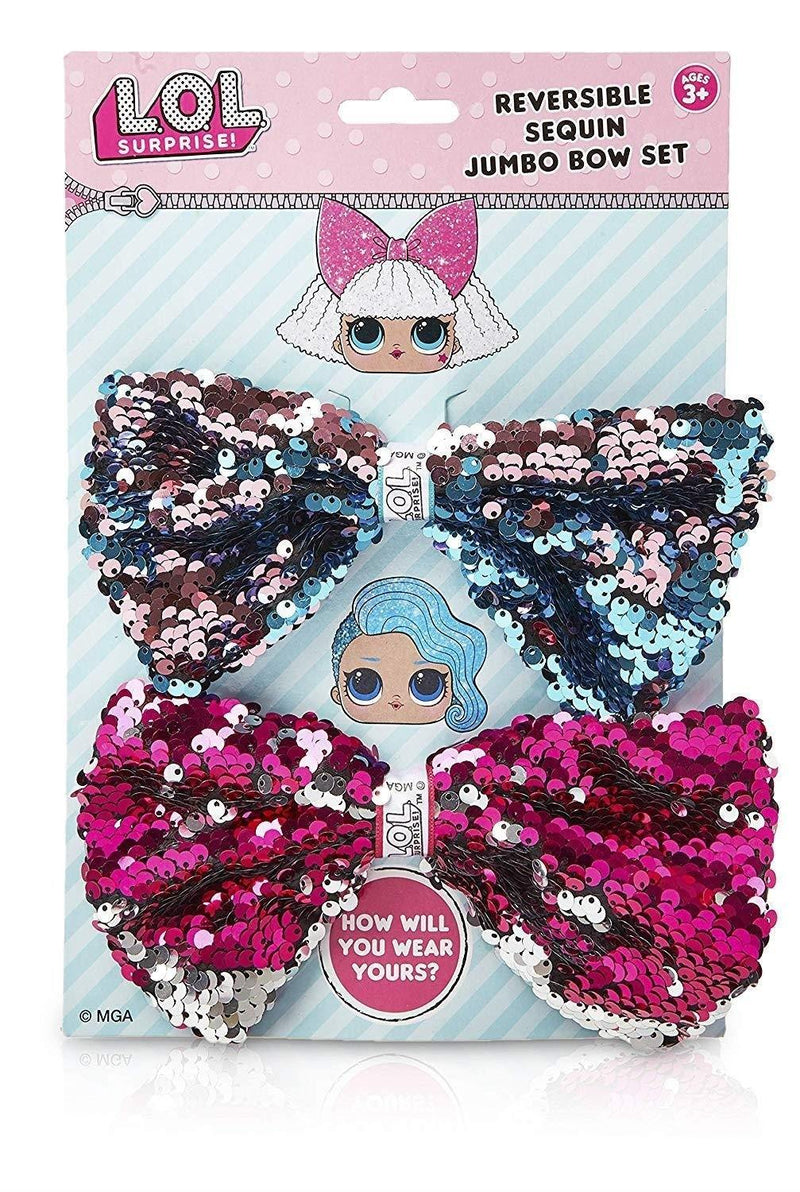 L.O.L Surprise! Reversible Sequin Jumbo Bow Set - myShop.co.uk