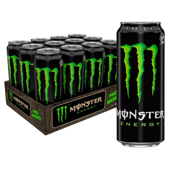 Monster Energy Drink Original 500ml (Box of 12) - myShop.co.uk
