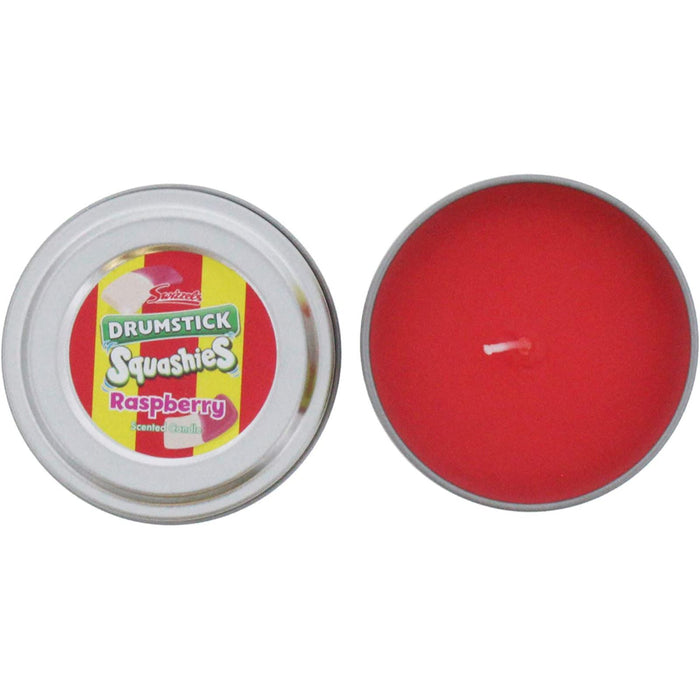 Swizzels Scented Candle Drumstick Squashies Raspberries 3oz