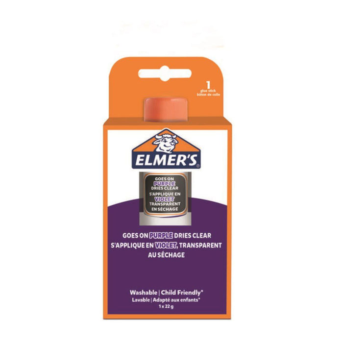 Elmer's Disappearing Purple Glue Sticks Dries Clear 22g