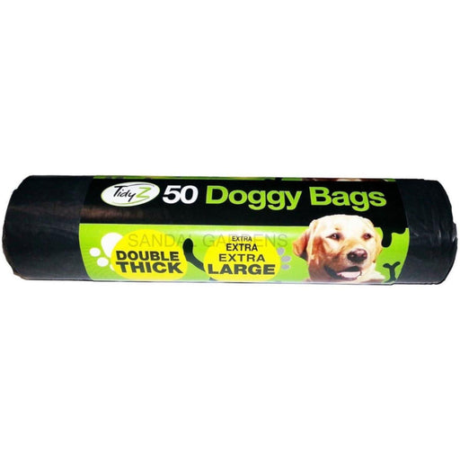 TidyZ Doggy Bags with Tie Handles 50s - myShop.co.uk