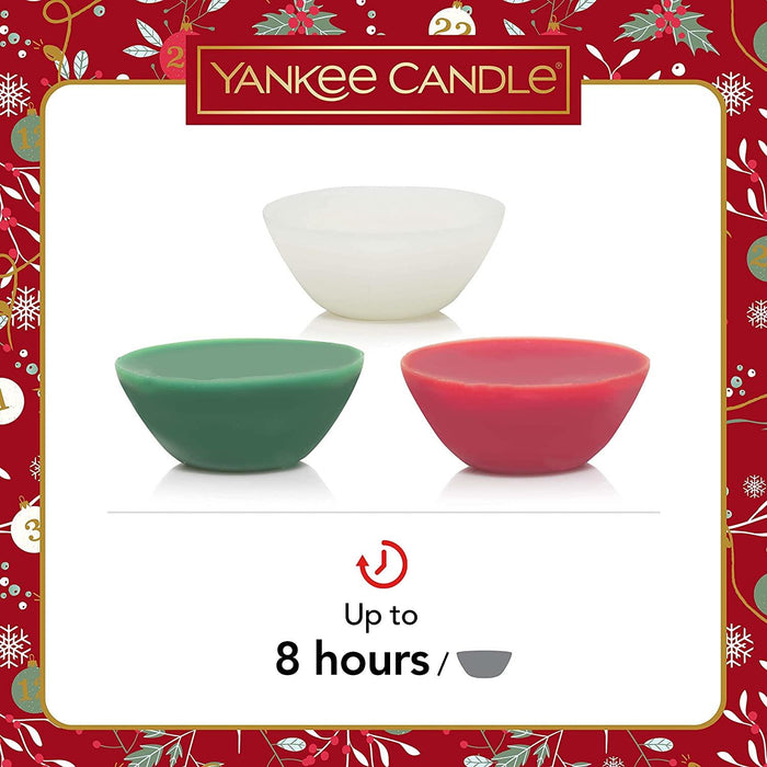 Yankee Candle Warmer & Wax Melts Gift Set - Countdown to Christmas Collection