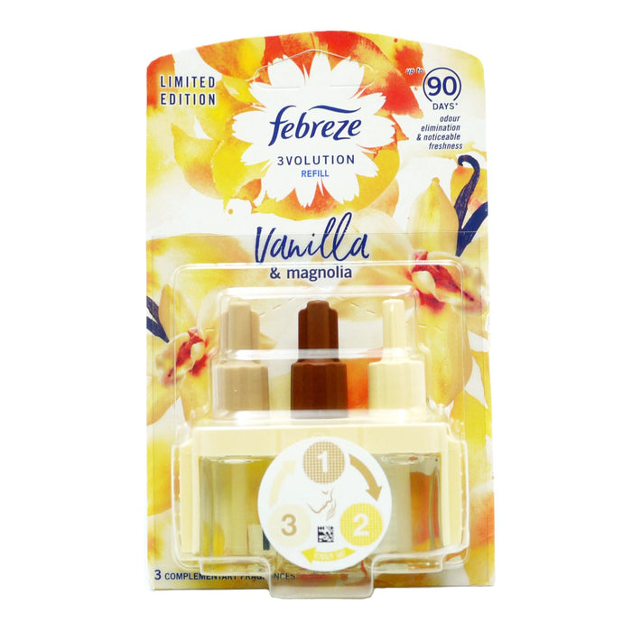 Febreze 3volution Vanilla & Magnolia Electrical Diffuser Refill 20ml
