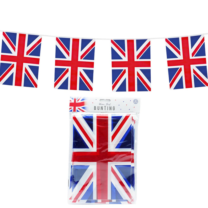 Union Jack Flag Bunting 6 Metres