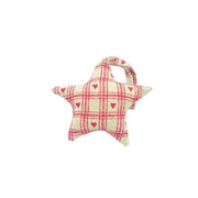 Christmas Tree Hanging Star Decor Burlap Rustic Cloth Ornament - myShop.co.uk