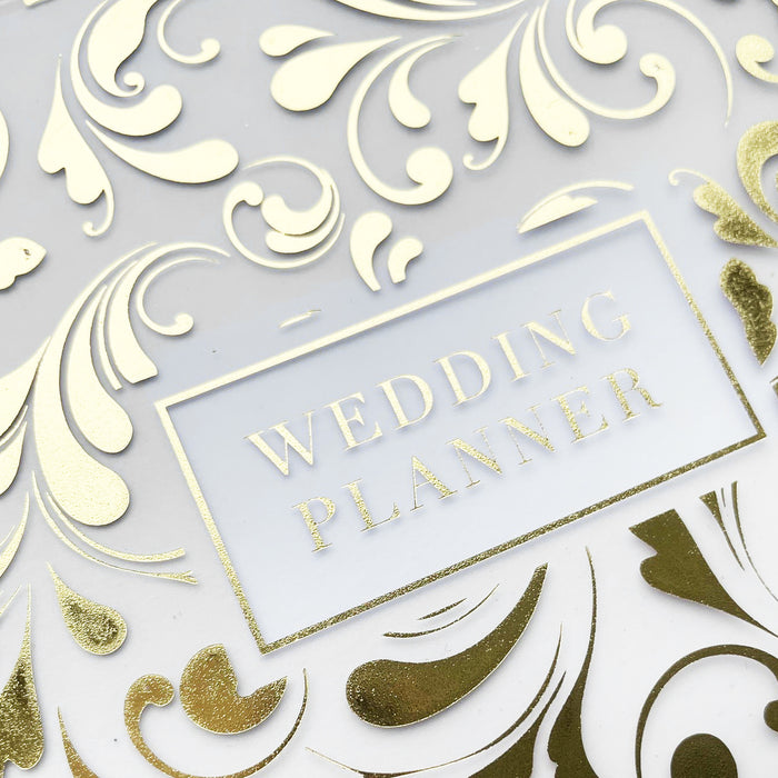 Luxury Wedding Planner Organiser - Ivory & Gold